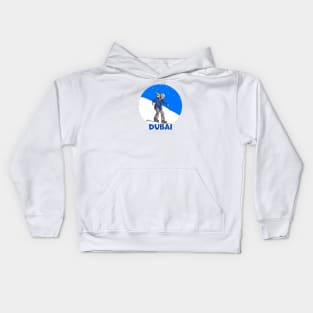 Snowboard in Dubai Kids Hoodie